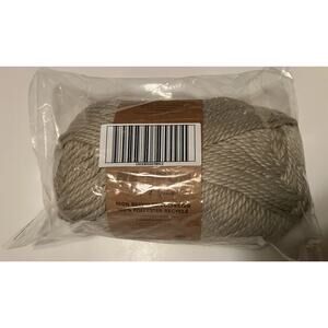 Lion Brand Re-Spun Thick & Quick Yarn-Pumice Stone 843-150AM. Lion Brand New!